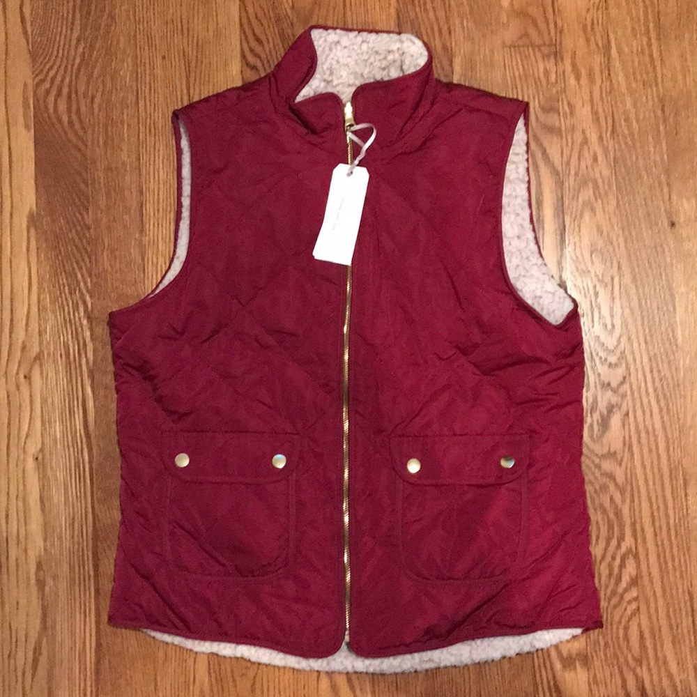 Raspberry Reversible Vest